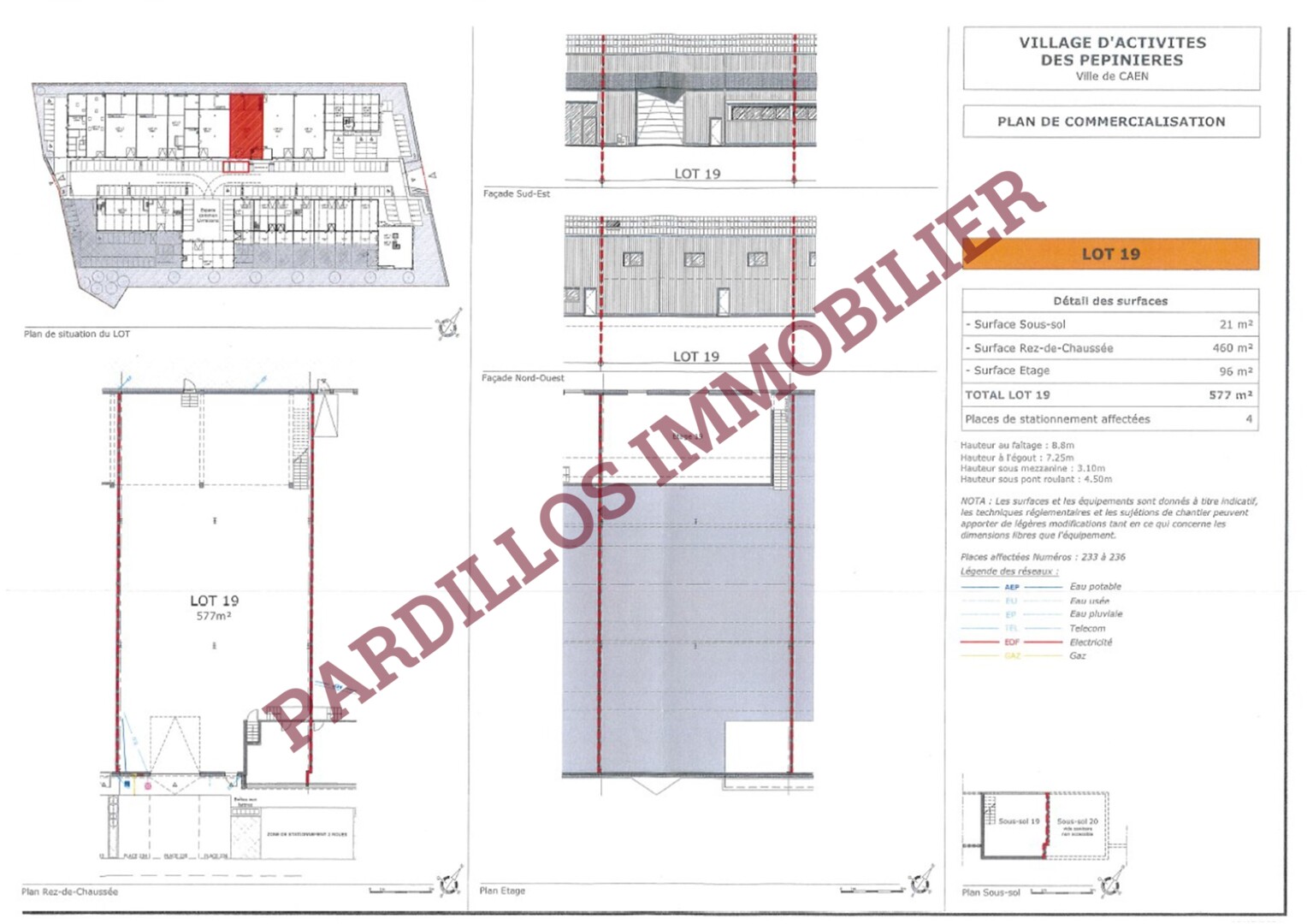 CAEN OUEST - A Vendre - LOCAL D'ACTIVITES - 577mÂ² env.