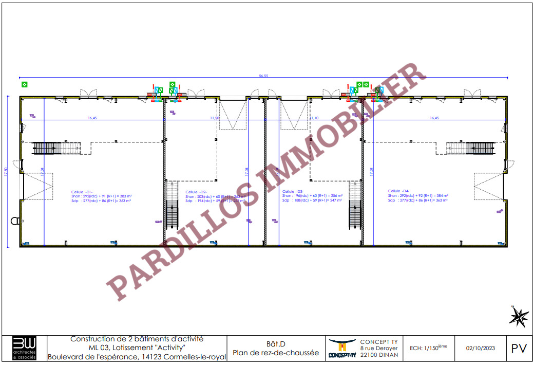 CORMELLES LE ROYAL - A Vendre - LOCAL D'ACTIVITES - 247mÂ² - SUD-EST CAEN