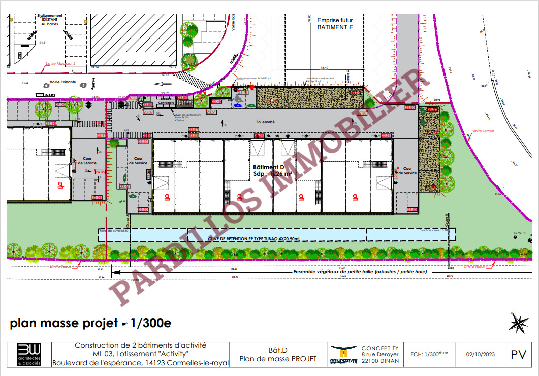 CORMELLES LE ROYAL - Village Activity - D4- A VENDRE local 363 mÂ²