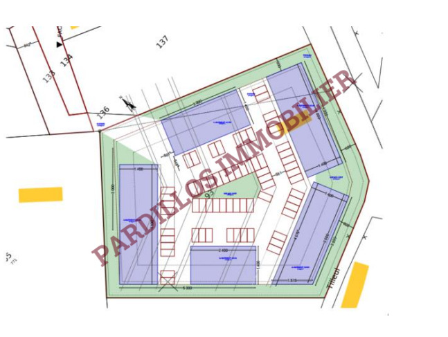 BERNAY - A VENDRE sur terrain de 2 283 m² - Cellules dès 84 m² à usage artisanal uniquement