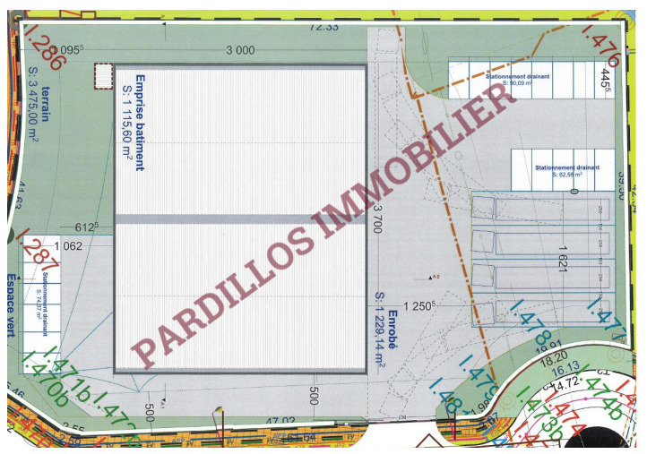 SOLIERS - A VENDRE sur terrain de 3 536 m² - Bâtiment de 1 060 m² divisible pour activité professionnelle